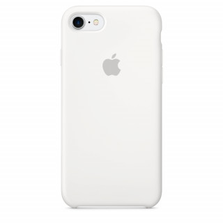 Silikonski ovitek Apple IPhone White Mobile