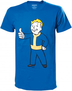 Fallout 4 - Vault Boy blue M (MI) Merch