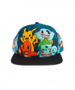 Kapa Pokemon - Charmander and Friends Snapback 