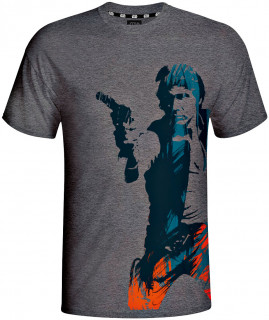 Star Wars - Han Solo majica (siva) L Merch