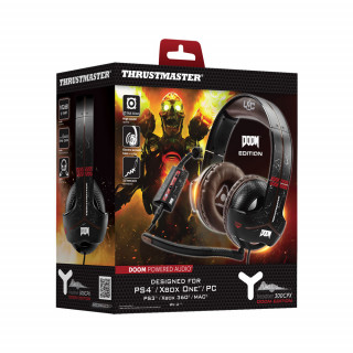 Thrustmaster Y-300CPX Slušalke z mikrofonom Žični Naglavni trak Igranje iger Črna, Rjava PC