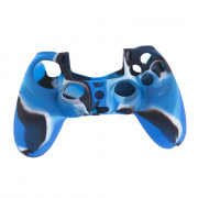 Dualshock 4 Silikonska zaščitna prevleka (camo dark blue) 