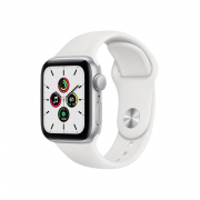 Apple Watch SE GPS 40 mm srebrno bela 