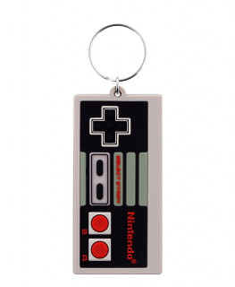 Pyramid Nintendo - Nintendo (NES Controller) Rubber Keychain (RK38706C) Merch