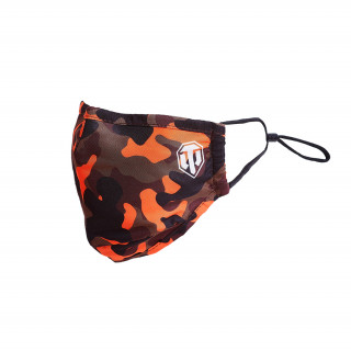 Barvna zaščitna maska za obraz World of Tanks Camo Merch