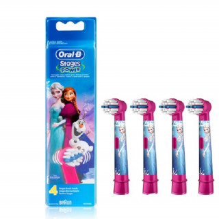 Oral-B EB10-4 Frozen II otroška električna zobna ščetka, 4 kosi Dom