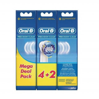 Oral-B EB20-6 Precision Clean Rainbow električna zobna ščetka, 6 kosov Dom