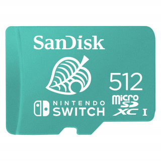 Sandisk microSDXC Kartica Nintendo Switch 512GB, 100MB/s, U3, C10, A1, UHS-1 PC