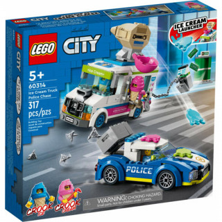 LEGO City Policijski pregon sladoledarskega kombija (60314) Igra 