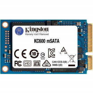 Kingston Technology KC600 mSATA 256 GB Zaporedni ATA III 3D TLC PC