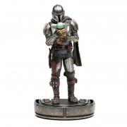 Iron Studios - The Mandalorian and Grogu Art Scale 1/10 - The Mandalorian Figura 