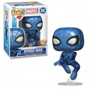 Funko Pops! z namenom Marvel: Make a Wish - Spider-Man (kovinska) SE Bobble-Head vinilna figura 