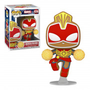 Funko Pop! Marvel: Počitnice - medenjaki kapitan Marvel #936 Vinilna figura z gibljivo glavo 