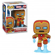 Funko POP! Marvel: Počitnice - Gingerbread Iron Man #934 Vinilna figura z vrtljivo glavo 