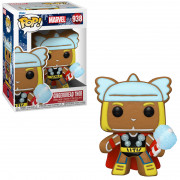 Funko POP! Marvel: Počitnice - Gingerbread Thor #938 Vinilna figura z vrtljivo glavo 