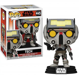 Funko Pop! Star Wars: The Bad Batch - Tech #445 Vinyl Figura Merch