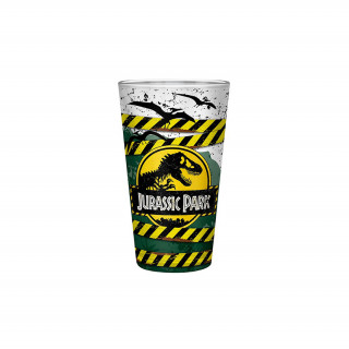 JURASSIC PARK - Velik kozarec - 400 ml - Nevarna visoka napetost Merch