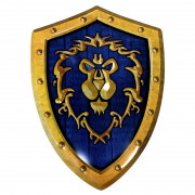 WORLD OF WARCRAFT - kovinski "Alliance Shield" 