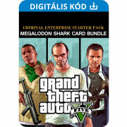 Grand Theft Auto V + Criminal Enterprise Starter Pack + Megalodon Shark Card (PC) DIGITAL 