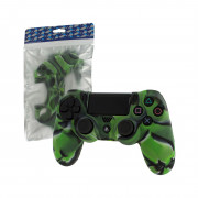 Dualshock 4 Silikonska zaščitna prevleka za kontroler (zelena-camo) 