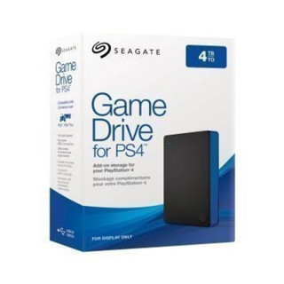 Seagate Game Drive for PS4 4TB - trdi disk, črni (STGD4000400) PS4