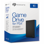 Seagate Game Drive for PS4 1TB -trdi disk, črni (STGD1000100) 