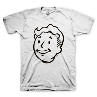 FALLOUT - Vault Boy Face T-Shirt (L) Merch