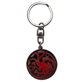 IGRA PRESTOLOV - Obesek za ključe "Targaryen" Merch