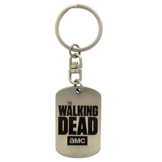 THE WALKING DEAD - Obesek za ključe "Dog tag logo" Merch