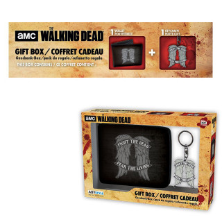 THE WALKING DEAD - Pck denarnica + obesek za ključe "Daryl wings" Merch