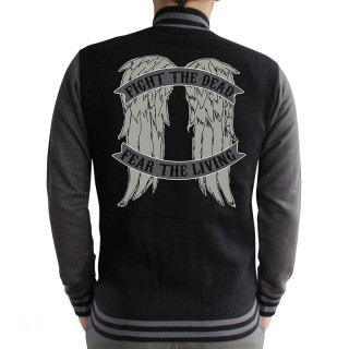 THE WALKING DEAD - Jakna - "Angel Wings" black/drk gry (XL) Merch