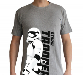 STAR WARS - majica s kratkimi rokavi "Trooper Episode 7" športno siva - osnovna (M) Merch