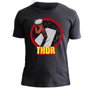 MARVEL - Majica "Thor" temno siva - nov kroj (M) Merch