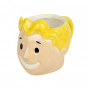 FALLOUT - Skodelica Vault Boy Head 3D 