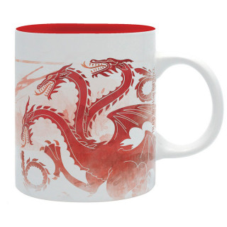 IGRA PRESTOLOV - Skodelica - 320 ml -"Red Dragon" Merch