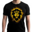 WORLD OF WARCRAFT - T-shirt Alliance - črna (velikost S) thumbnail