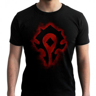 WORLD OF WARCRAFT - Majica s kratkimi rokavi Horde - črna (Velikost S) Merch