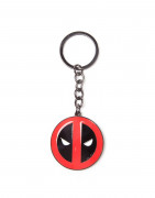 Kovinski obesek za ključe Deadpool Big Face 7 cm 