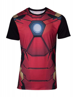 Majica s kratkimi rokavi Marvel Sublimated Iron Man (XL) (MI) Merch