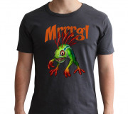 WORLD OF WARCRAFT - T-shirt Murloc - temno siva - nov kroj (XXL) 