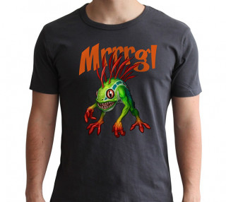 WORLD OF WARCRAFT - T-shirt Murloc - temno siva - nov kroj (XXL) Merch