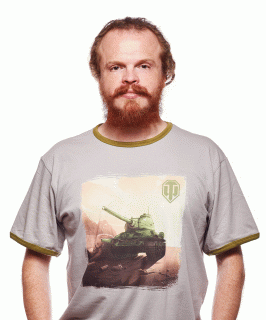 WORLD OF TANKS - T-34 T-shirt (S) - Dober plen Merch