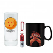 DRAGON BALL - Pck Glass 29cl + obesek za ključe 3D + skodelica HC "DBZ" EXCLU 