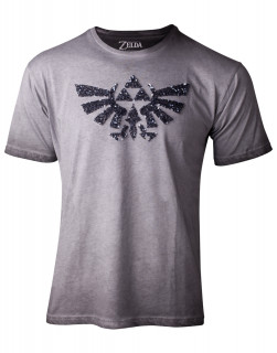 Zelda - Ženska fantovska majica s srebrnimi bleščicami L (MI) Merch