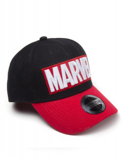 Marvel – ukrivljena kapica z logotipom Red Brick (MI) Merch