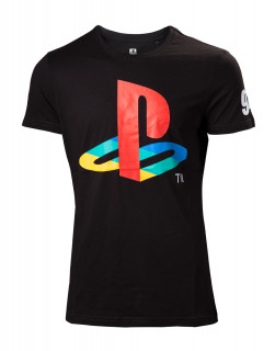 PlayStation - klasična majica z logotipom in barvami XL (MI) Merch