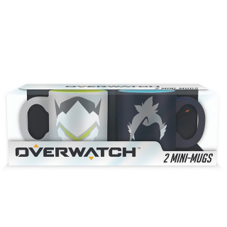 OVERWATCH - Set 2 skodelic za espresso - 110 ml - Hanzo & Genji Merch