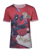 Deadpool All Over T-shirt (XL) (MI) 