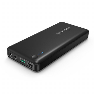 PBANK Ravpower RP-PB043 20100 mAh črn powerbank, s polnilnikom Type-C, polni tudi Nintendo Switch Mobile