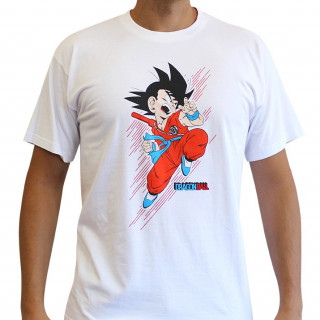 DRAGON BALL - Majica s kratkimi rokavi "DB/ Goku young" bela - New fit (S) Merch